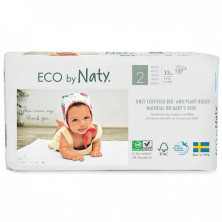 Pañal Eco Naty Nº2 3-6kg 34ud